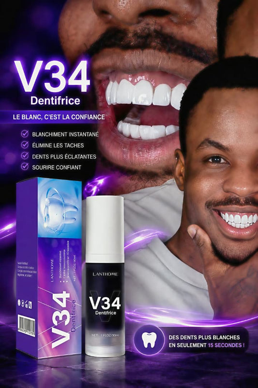 Révélez l’éclat naturel de votre sourire — achetez 1 V34 et recevez-en 1 gratuit 🎉🎉