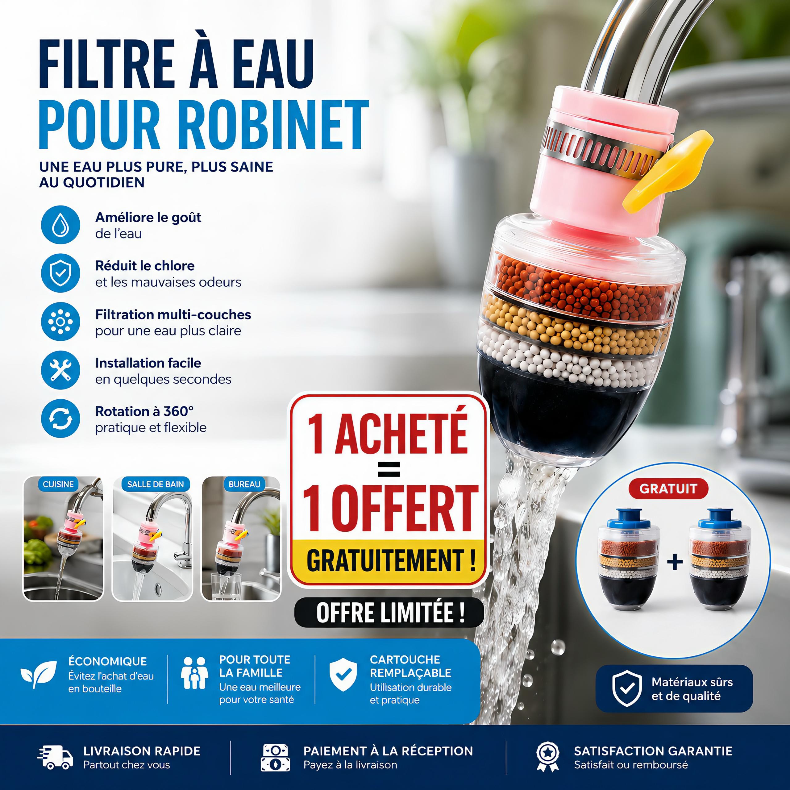 Filtre à Eau pour Robinet