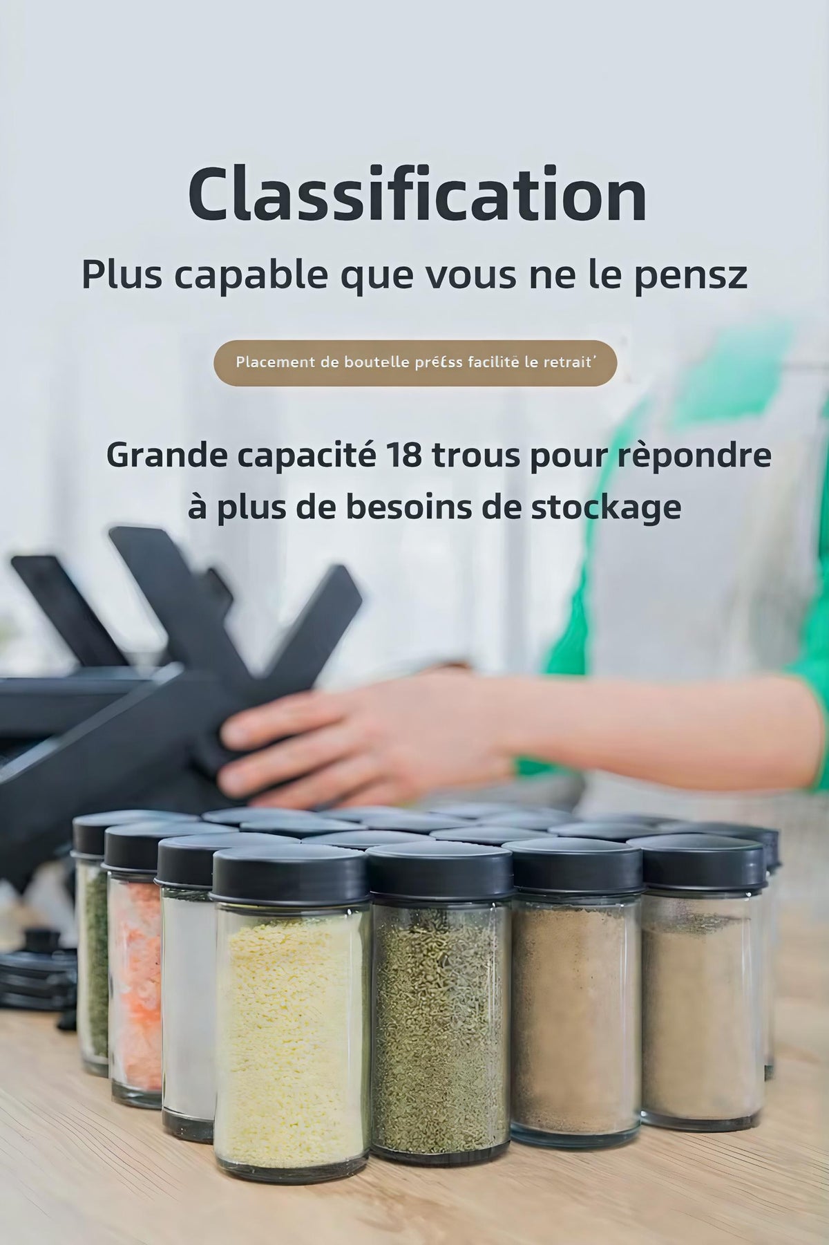 Master Spice 360™ – Support à Épices 18 en 1